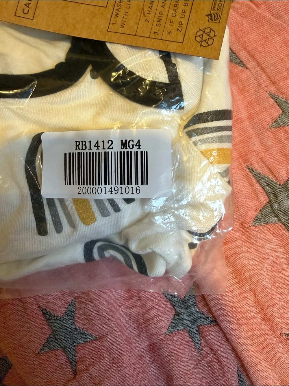 Kyte Baby Metallic Rainbow Long Sleeve Onesie bnwt  18-24 months